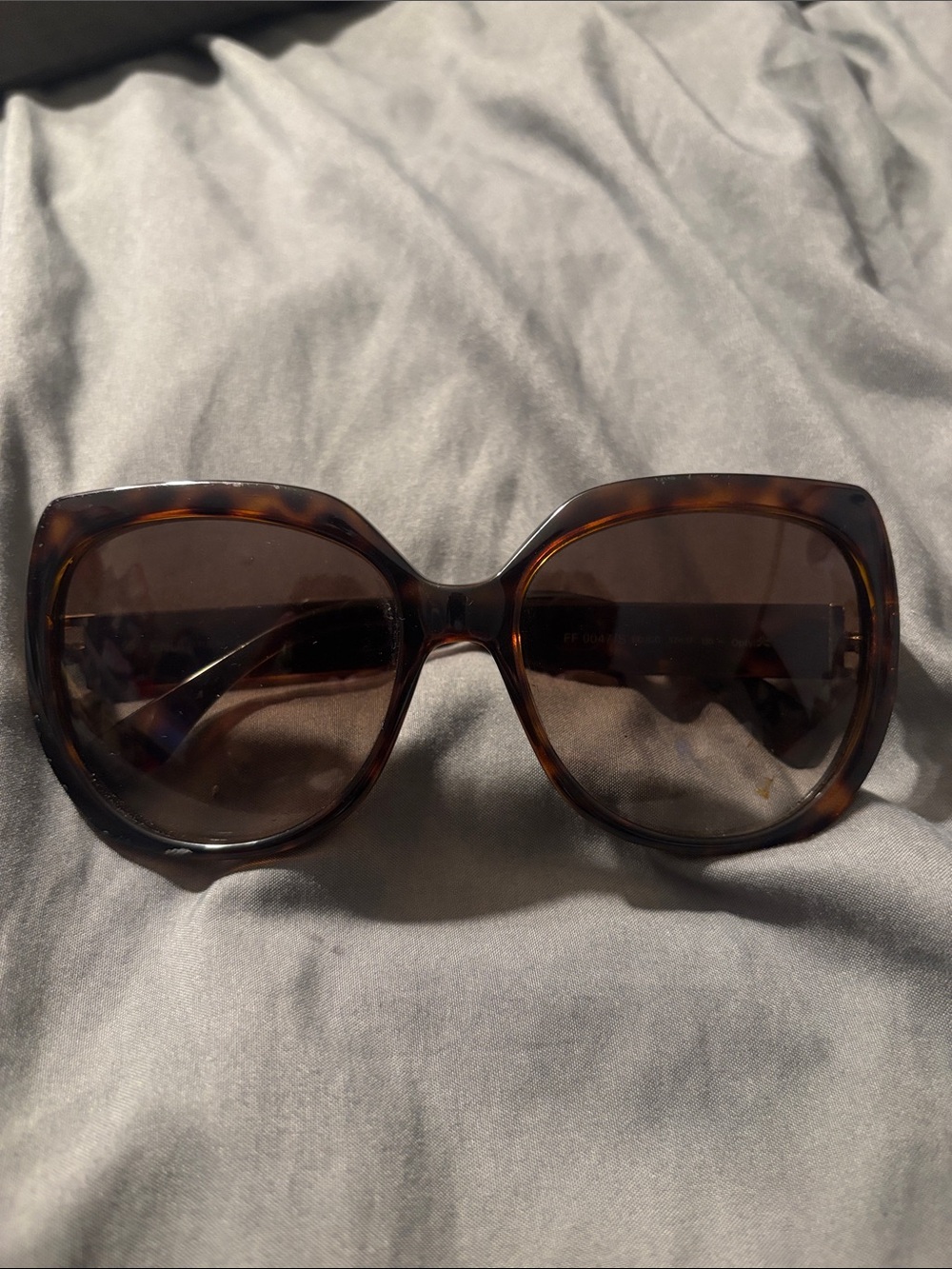 Fendi oversized Tortoiseshell Women's Sunglasses - Brown Lenses